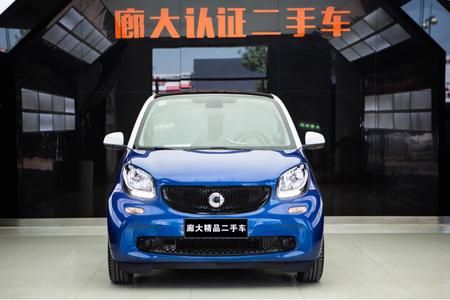 廊坊二手smart fortwo 2016款 0.9T 66千瓦硬顶先锋版
